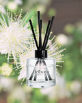 Belbora Candle Co BushWalks Reed Diffuser on soft australian native floral background