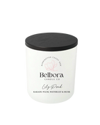 Belbora Candle Co Lily Pond Candle with Kakadu Plum, waterlily and musk